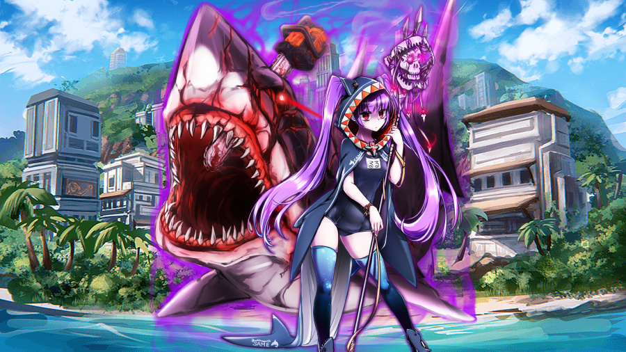 イェーガーvsゾンビシャーク 暗黒鮫魔術師を討て 第六猟兵 Jaeger Sixth