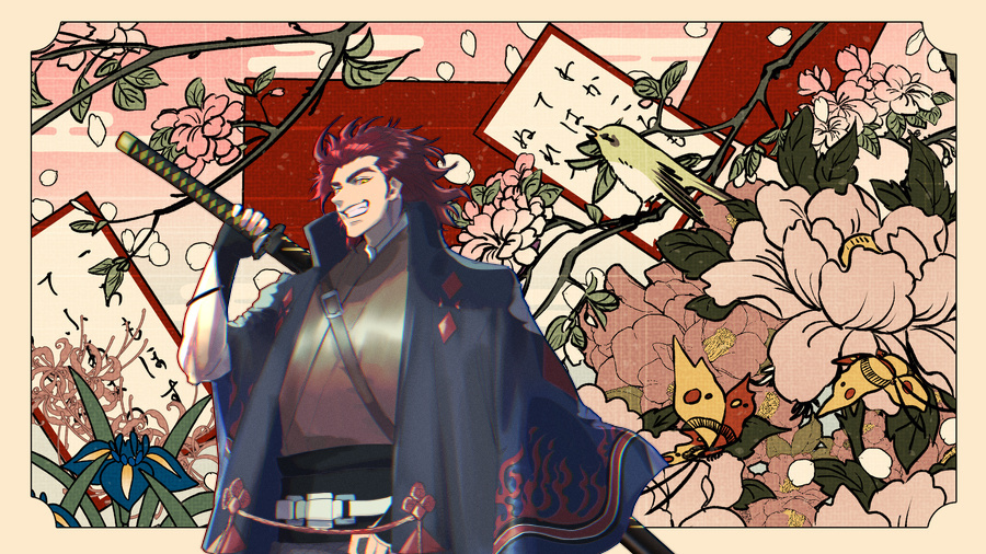 灰の刃吹きて 夢と桜とぞ散らむ 第六猟兵 Jaeger Sixth